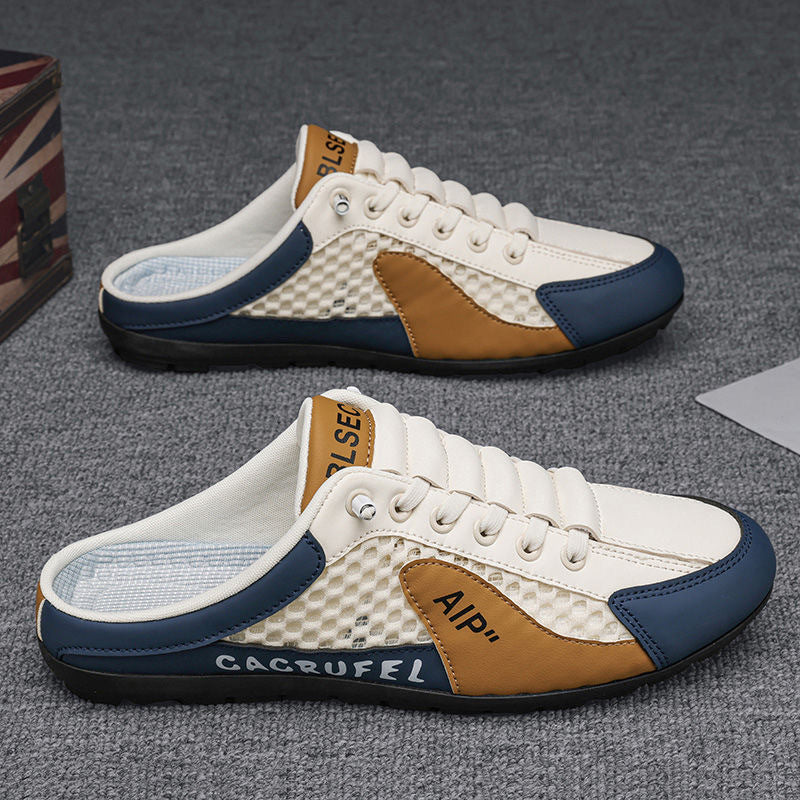 Herren Leichte Slip-On Freizeitsneaker mit Atmungsaktivem Mesh-Design ShopNory
