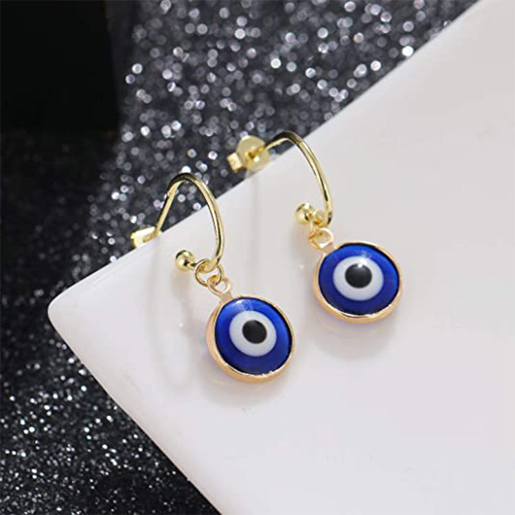 Damen Ohrhänger mit schützendem Auge und modernem Design Shop Nory