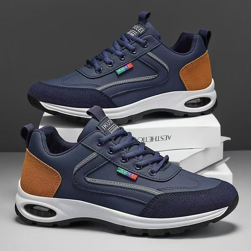 Herren modische Sneakers mit stoßdämpfender Technologie und atmungsaktiven Einsätzen Shopnory