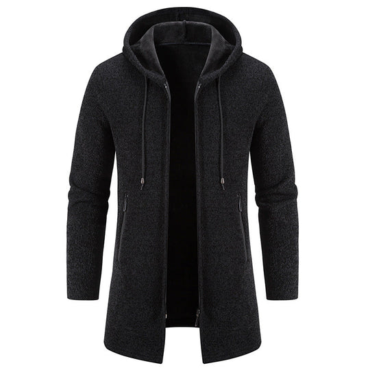 Herren elegante Freizeitjacke mit praktischen Reißverschlusstaschen