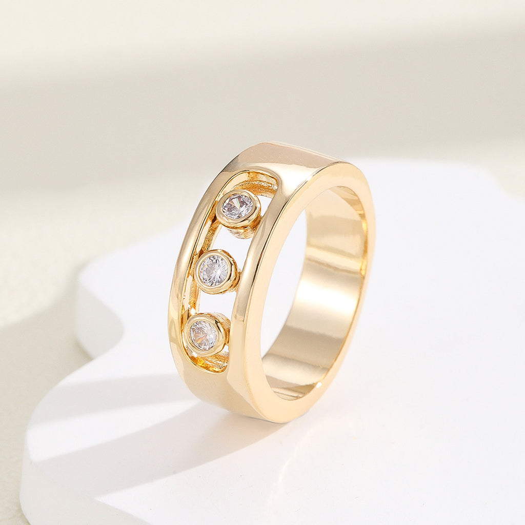 Damen Partnerring mit funkelnden Zirkonia Shop Nory