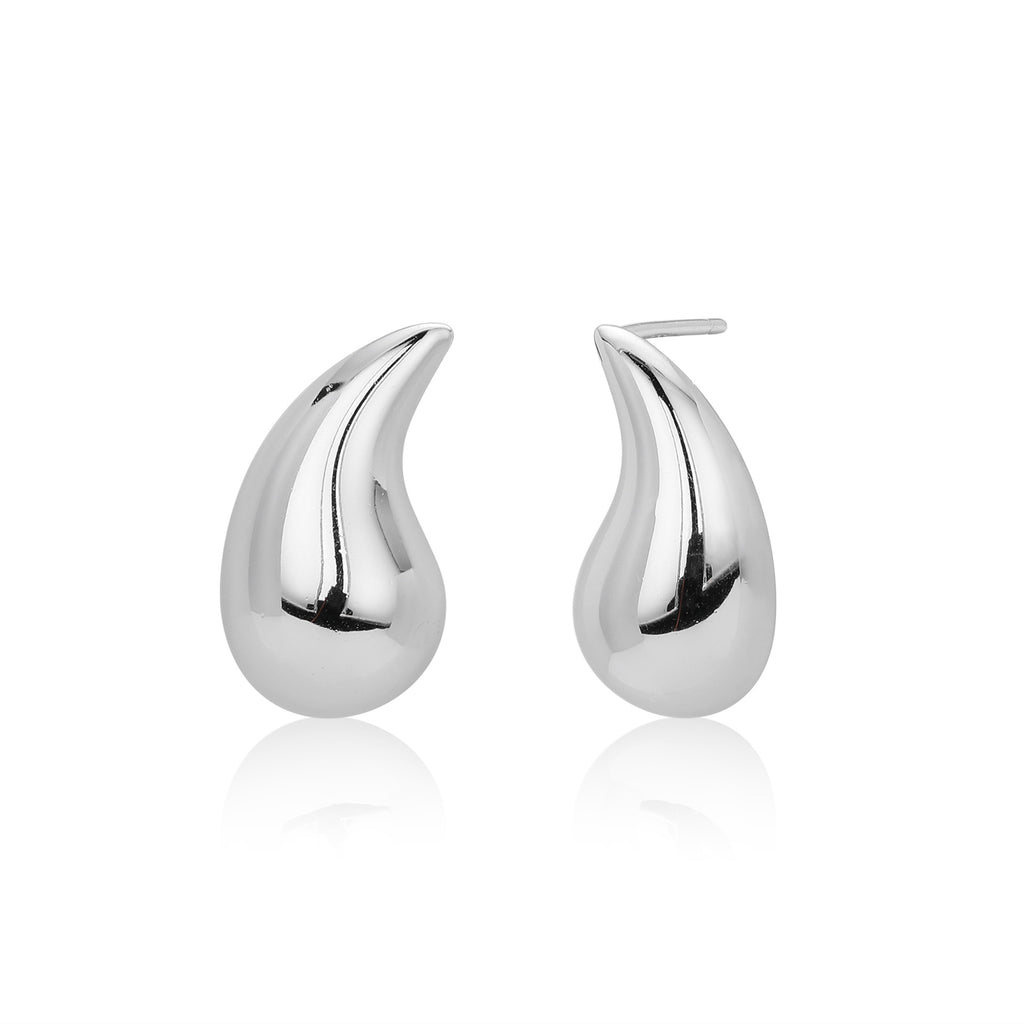 Damen Ohrhänger im zeitgenössischen Tropfen-Design aus 925 Sterling Silber Shop Nory