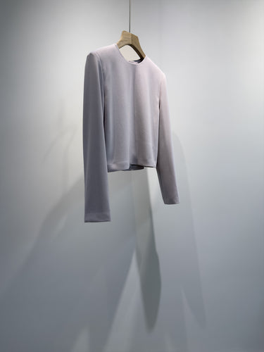 Damen Cropped Texturiertes Sweatshirt Shop Nory
