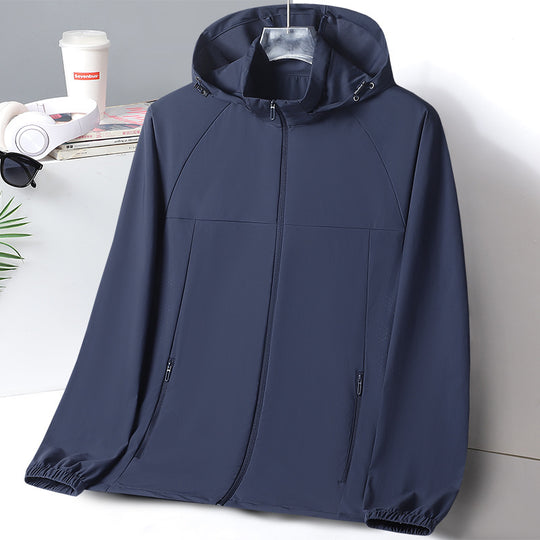 Damen Ultraleichte UV‑Schutz Windjacke mit Kapuze und Belüftungsperforation Shop Nory