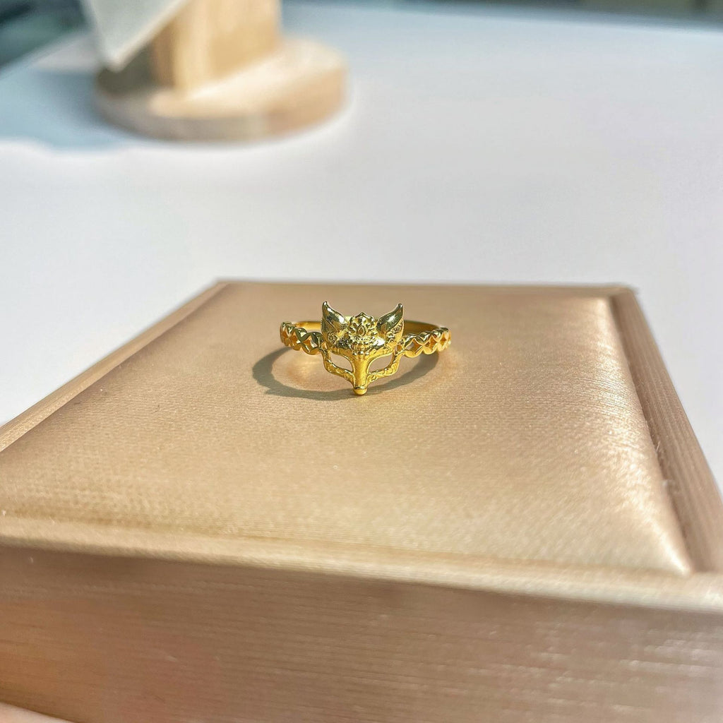 Damen kunstvoller Ring im Fuchsdesign Shop Nory
