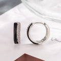 Damen Creolen mit funkelndem Zirkon und modernem Design Shop Nory