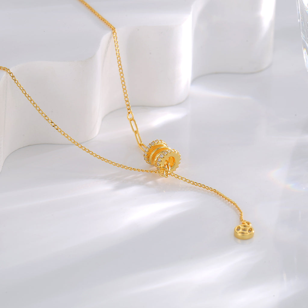 Damen Schmuckstück mit modernem Design und funkelnden Zirkonia Shop Nory