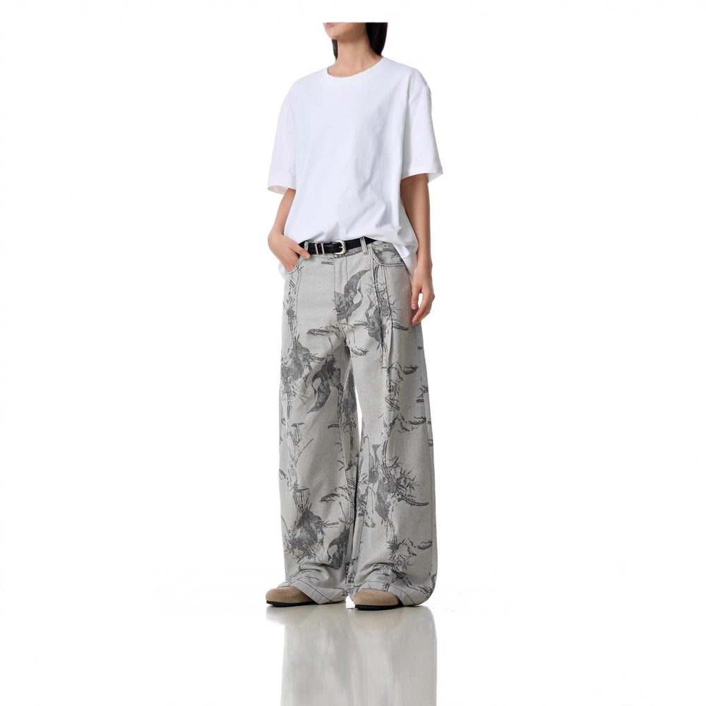 Damen Weitgeschnittene Designer-Jeans Shop Nory