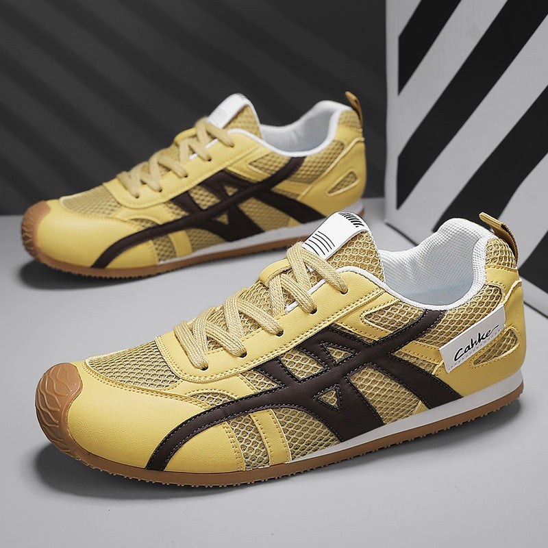 Unisex Retro-Laufsneaker mit atmungsaktivem Mesh und rutschfester Gummilaufsohle Shopy Nory