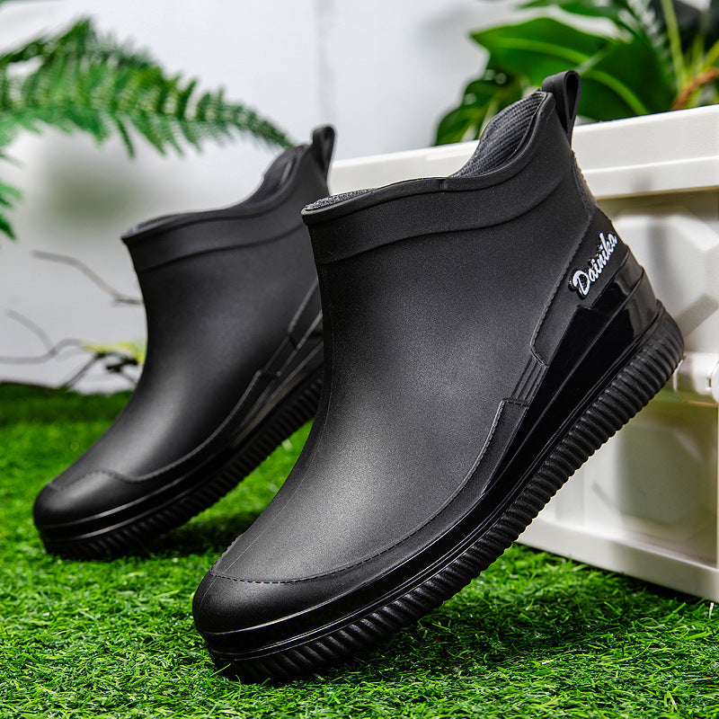 Damen Wasserdichte Kurzschaft-Gummistiefelette mit stoßdämpfender EVA-Sohle Shop Nory