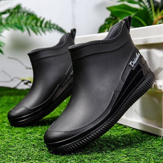Damen Wasserdichte Kurzschaft-Gummistiefelette mit stoßdämpfender EVA-Sohle Shop Nory
