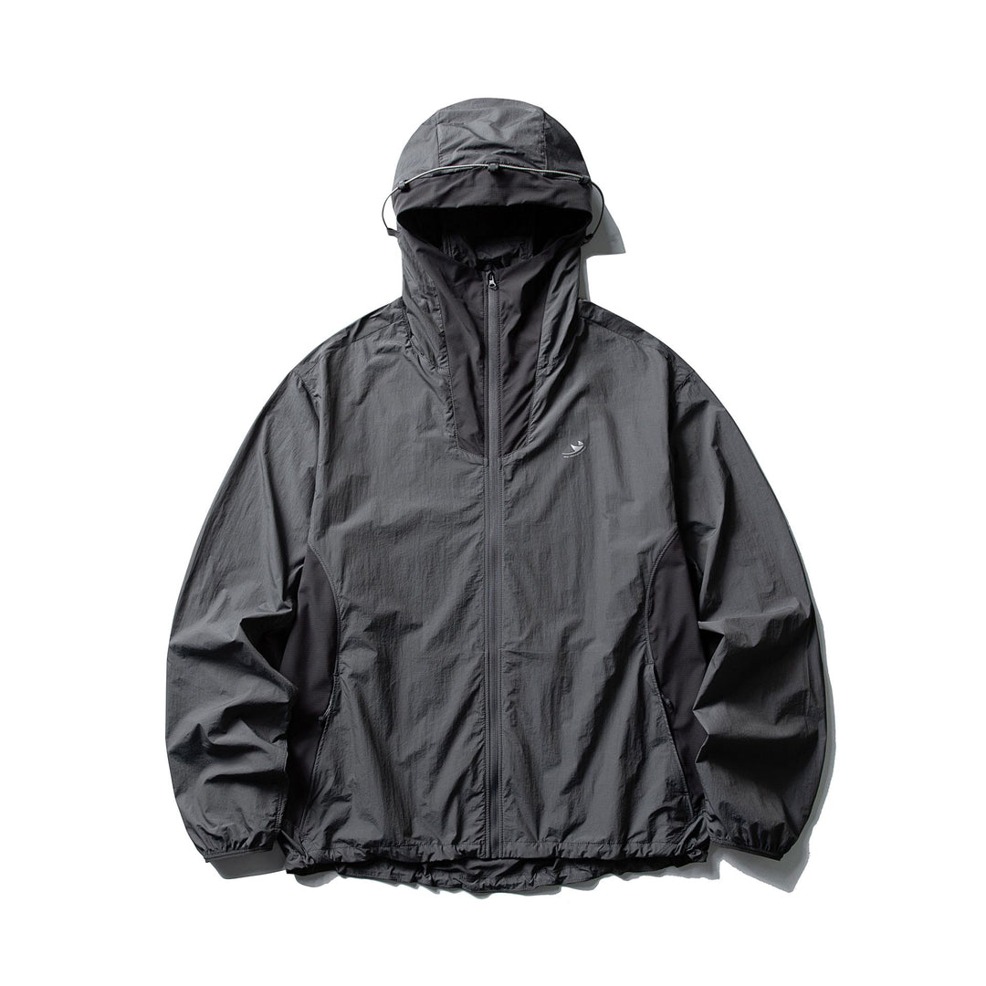 Unisex Ultraleichte technische Kapuzenjacke mit winddichter, wasserabweisender Hülle Shop Nory