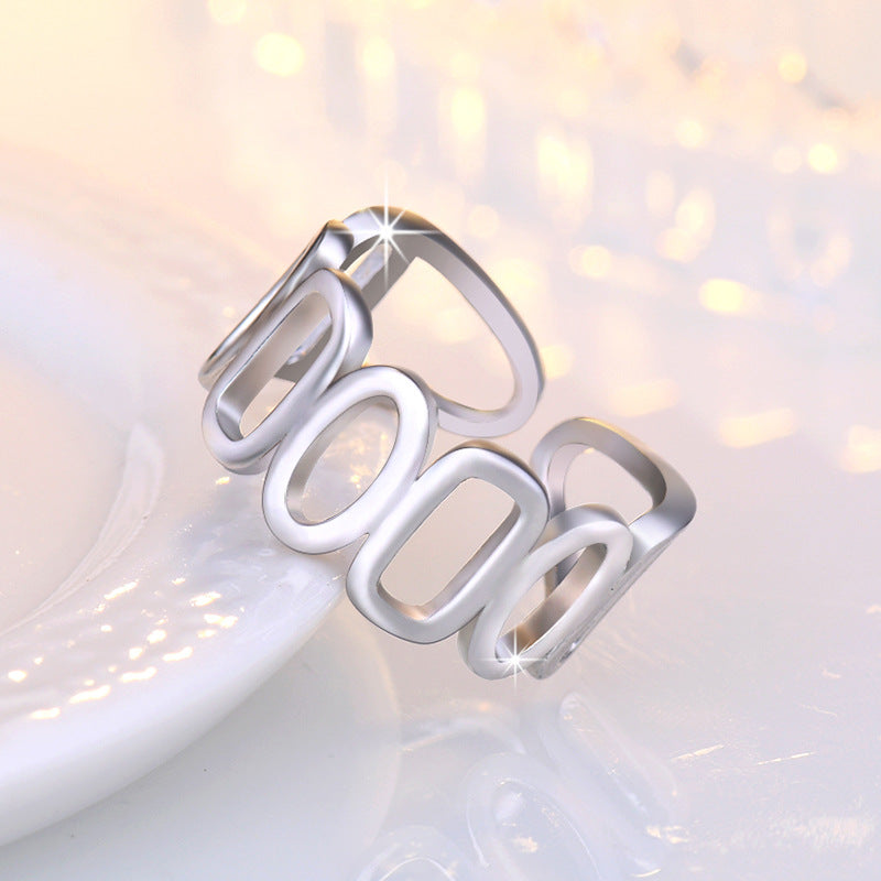 Damen Modischer Ring mit einzigartigem Design Shop Nory