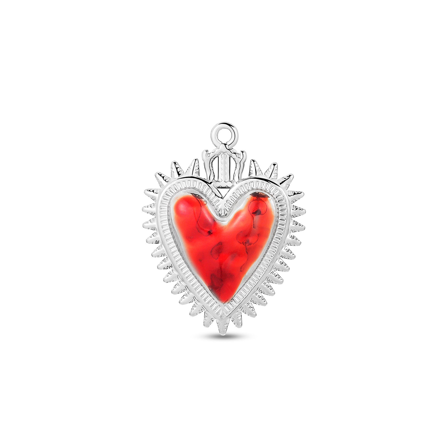 Damen Geschenk Anhänger in Herzform mit strahlendem Goldrahmen Shop Nory