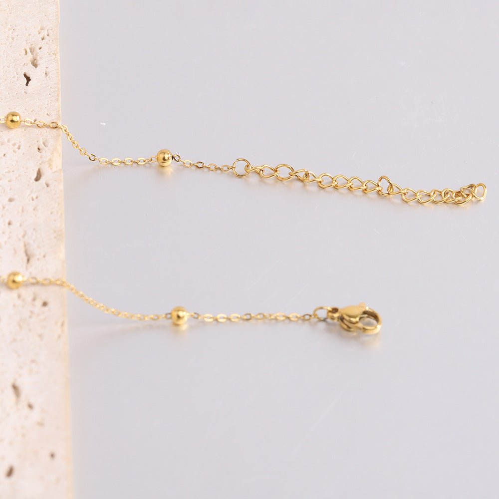 Damen Halskette mit zierlichen, geometrischen Anhängern Shop Nory