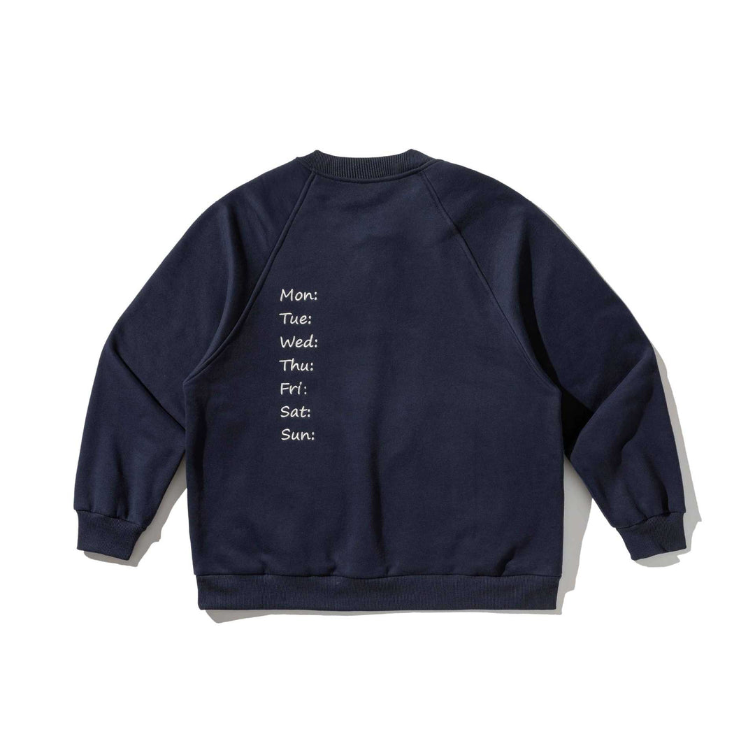 Herren Sweatshirt mit Knopfleiste im Henley‑Stil, Raglanärmeln und aufgesetzten Rundtaschen Shop Nory