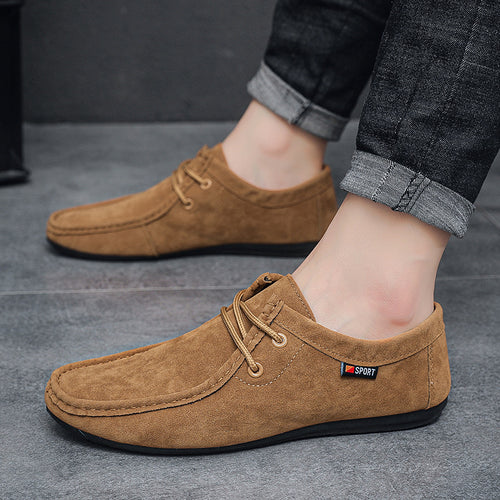 Herren Modische Wildleder Mokassins Shop Nory