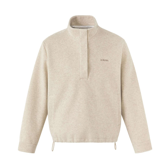 Unisex Kurz geschnittener Oversize-Funnelpullover mit Tunnelzug und Kängurutasche Shop Nory