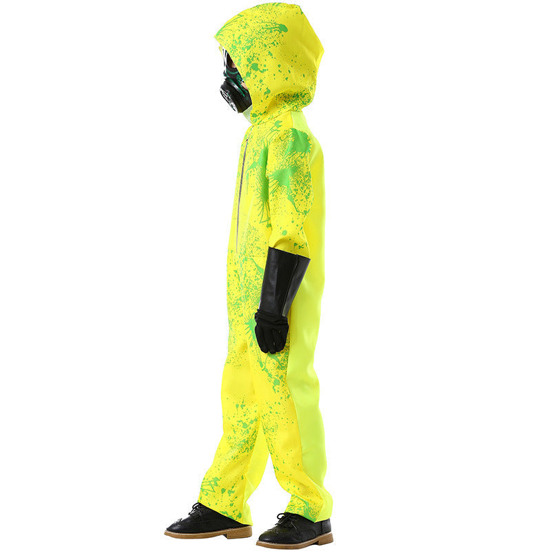 Unisex Sicherheitsanzug mit Kapuze und Gasmaske Shop Nory