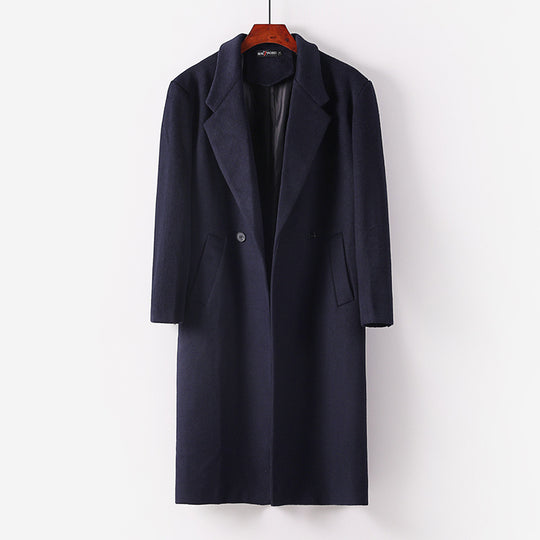 Herren Maxilanger Wollmix-Übermantel Shop Nory