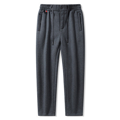 Herren Thermo-Jogginghose mit Teddyfutter, elastischem Bund und Reißverschlusstaschen Shop Nory