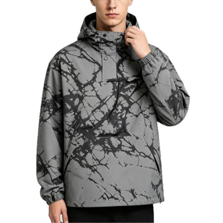 Herren Funktionale Kapuzenjacke