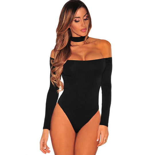 Damen Karierter Longsleeve-Body mit praktischer Rückenöffnung & Druckknopf-Slip Shop Nory