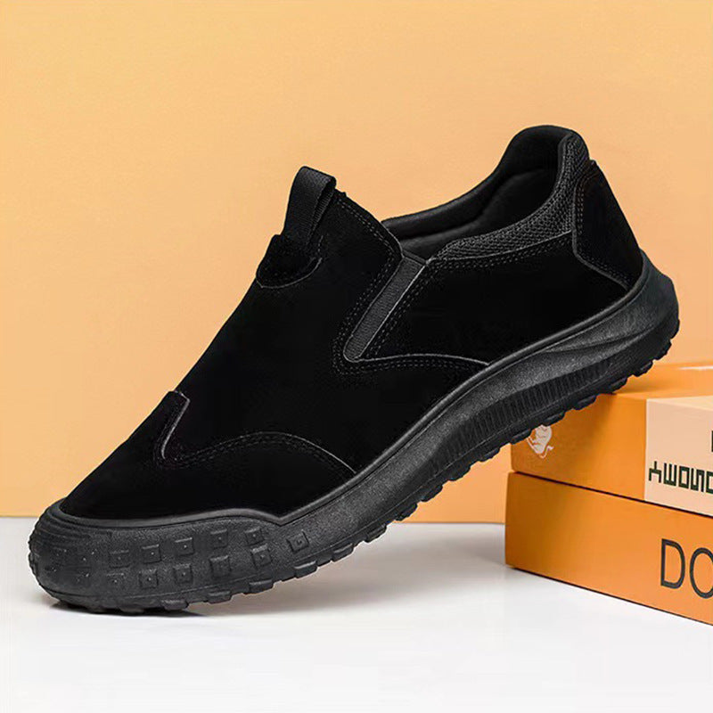 Herren Slip-On Freizeitpuschen mit atmungsaktiver Sohle