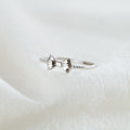 Damen Zierlicher Ring mit Schleifenmotiv Shop Nory