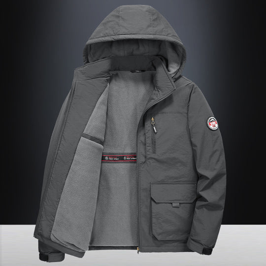 Herren Technische Übergangsjacke mit Fleece-Innenfutter Shop Nory