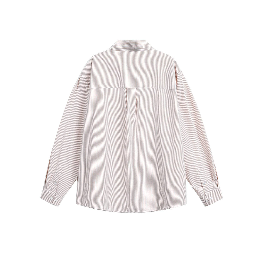 Unisex Leichtes Oversize-Hemd im Boxy-Relaxed‑Schnitt mit Kentkragen und Brusttasche Shop Nory