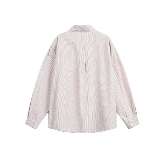 Unisex Leichtes Oversize-Hemd im Boxy-Relaxed‑Schnitt mit Kentkragen und Brusttasche Shop Nory