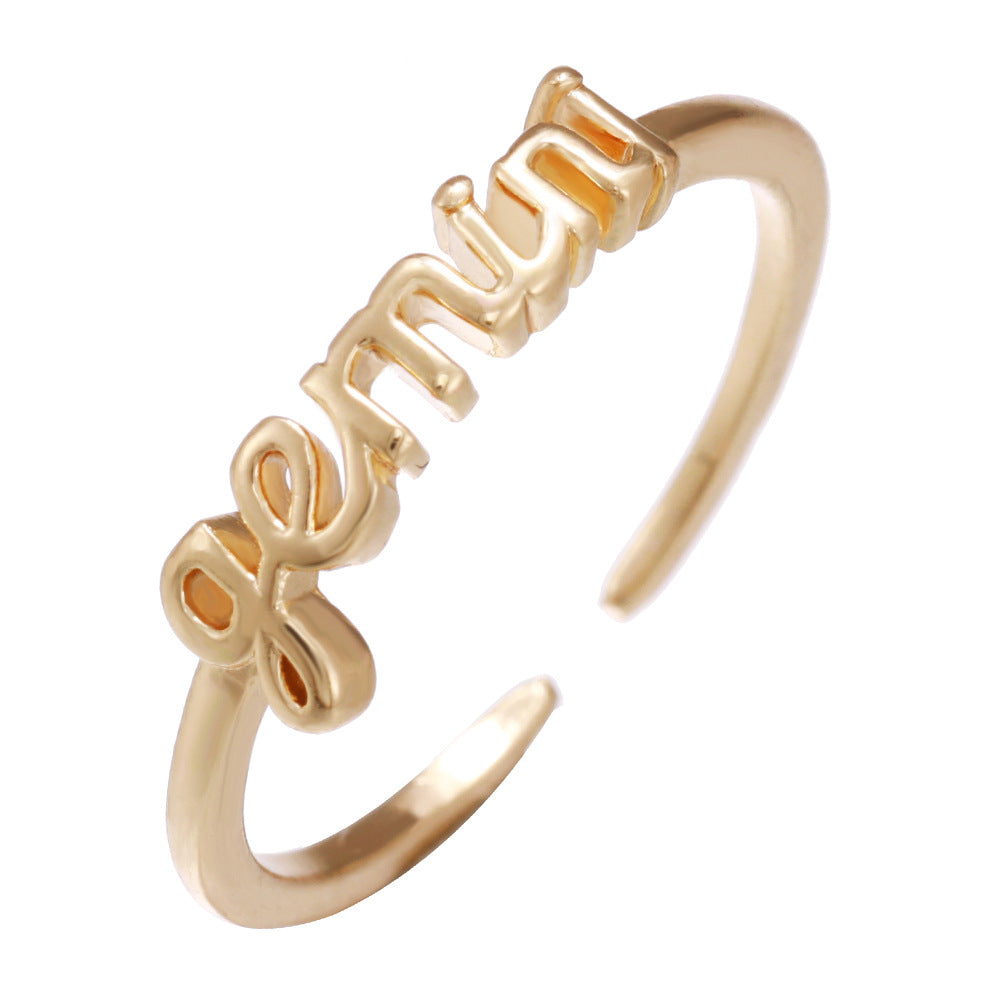 Damen modischer Statement Ring Shop Nory
