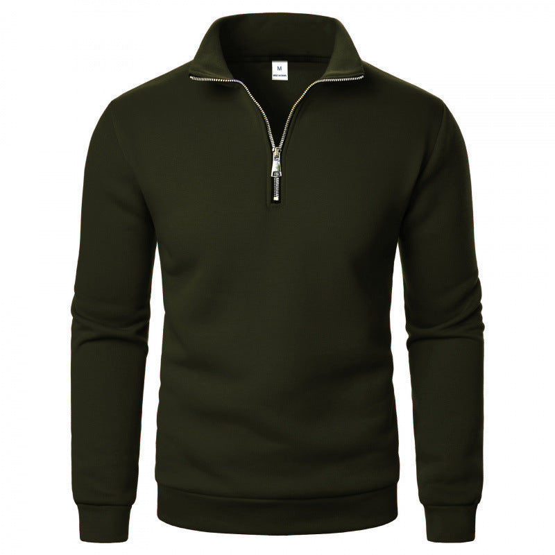 Herren Sportlicher Sweatpullover mit Stehkragen Shop Nory