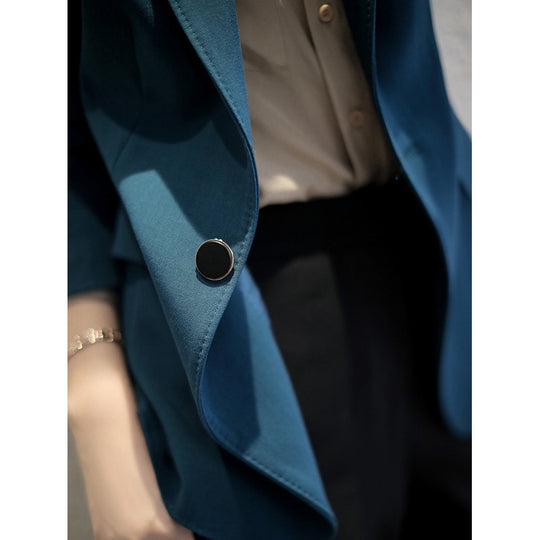 Damen Eleganter Blazer mit feinem Schnitt Shop Nory