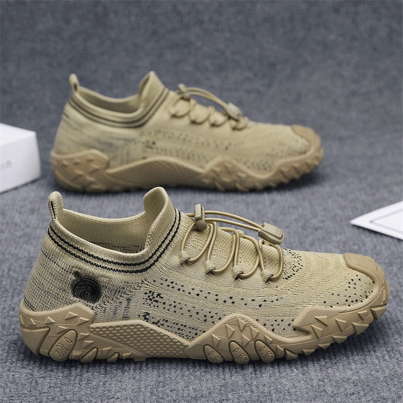 Damen Sportliche Wasserschuhe mit rutschfester Sohle und elastischem Snürsystem Shopnory