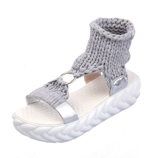Damen Bequeme Kork-Sandalen mit innovativem Design und rutschfester Sohle