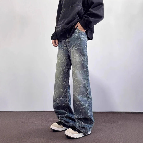 Damen Modische Baggy-Jeans Shop Nory