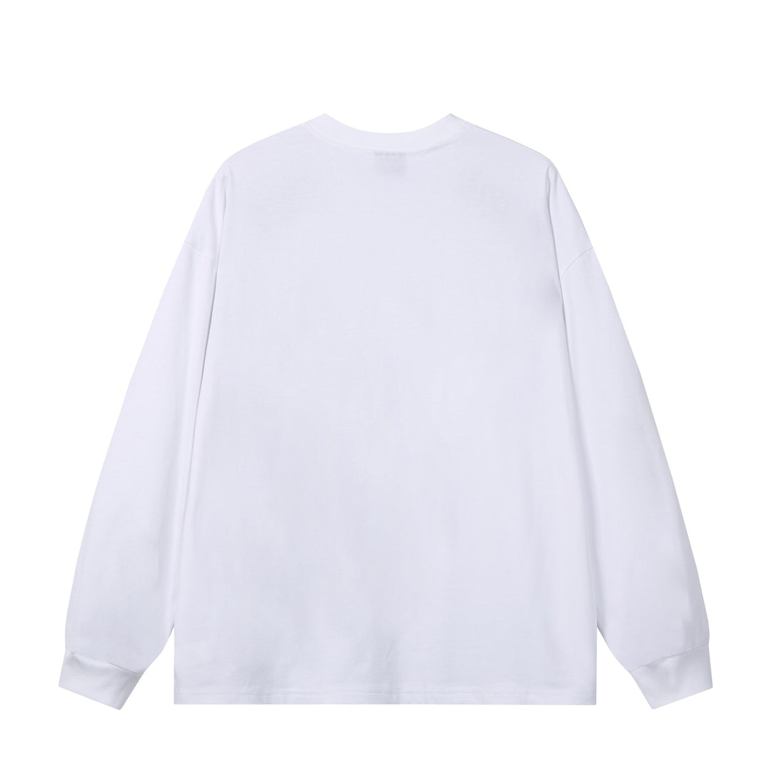 Unisex Oversize-Sweatshirt mit Raglan-Kontrasteinsätzen und großflächigem Frontprint Shop Nory