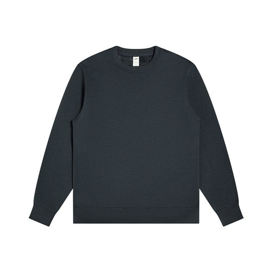 Unisex Minimalistisches Baumwoll-Sweatshirt mit Rundhals, Rippbündchen & Relaxed Fit Shop Nory
