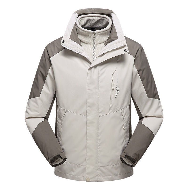 Damen vielseitige Outdoorjacke mit abnehmbarer Fleece‑Innenjacke und winddichter Softshell‑Hülle Shop Nory