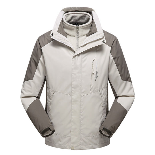 Damen vielseitige Outdoorjacke mit abnehmbarer Fleece‑Innenjacke und winddichter Softshell‑Hülle Shop Nory