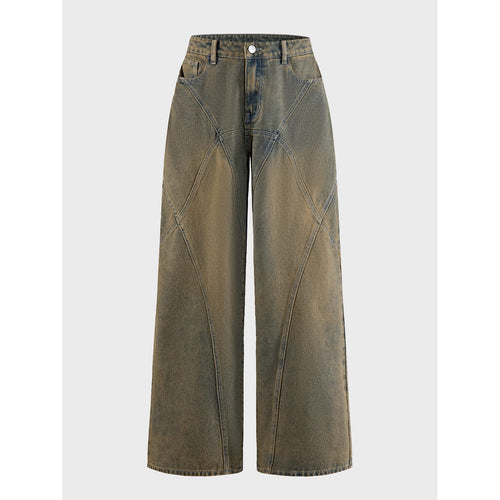 Damen Weite Jeans Shop Nory