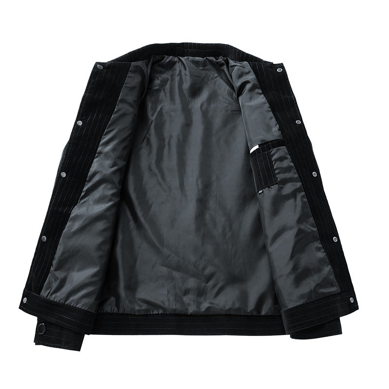 Herren Modische Jacke mit seitlichen Brusttaschen Shop Nory