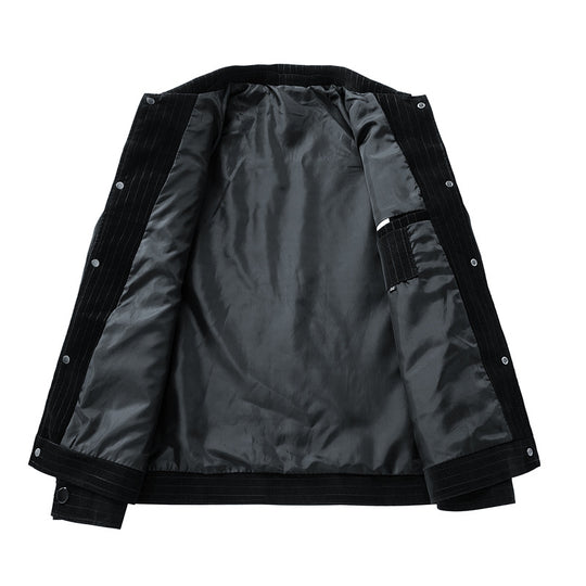 Herren Modische Jacke mit seitlichen Brusttaschen Shop Nory