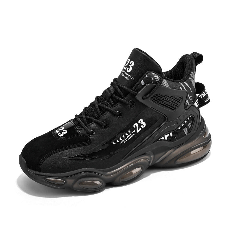 Herren Gefütterte Chunky-Sneaker mit sichtbarer Luftkissen-Zwischensohle und Teddyfutter Shopy Nory