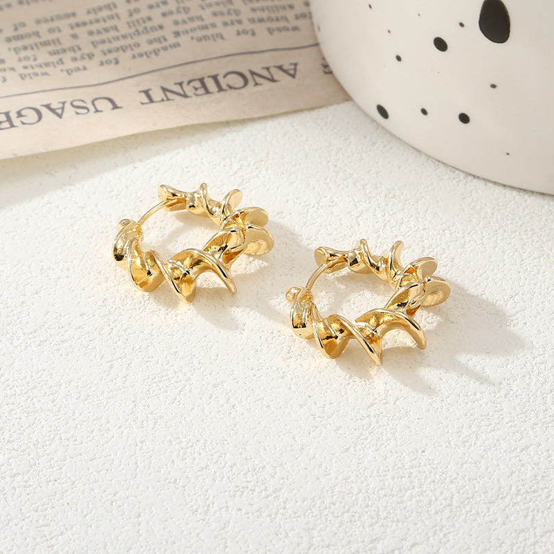 Damen Creolen im einzigartigen, skulpturalen Design Shop Nory