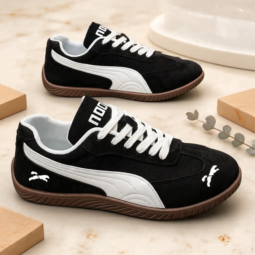 Herren Sportliche Wildleder Sneaker Shop Nory