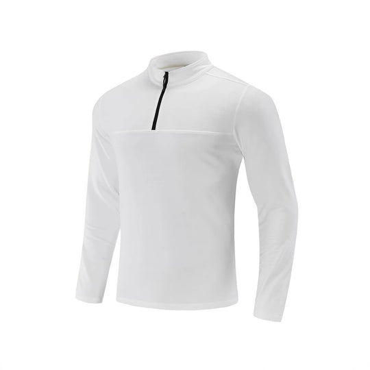 Herren Funktions-Halbzip-Langarmshirt mit Stehkragen und atmungsaktivem Stretchmaterial Shop Nory