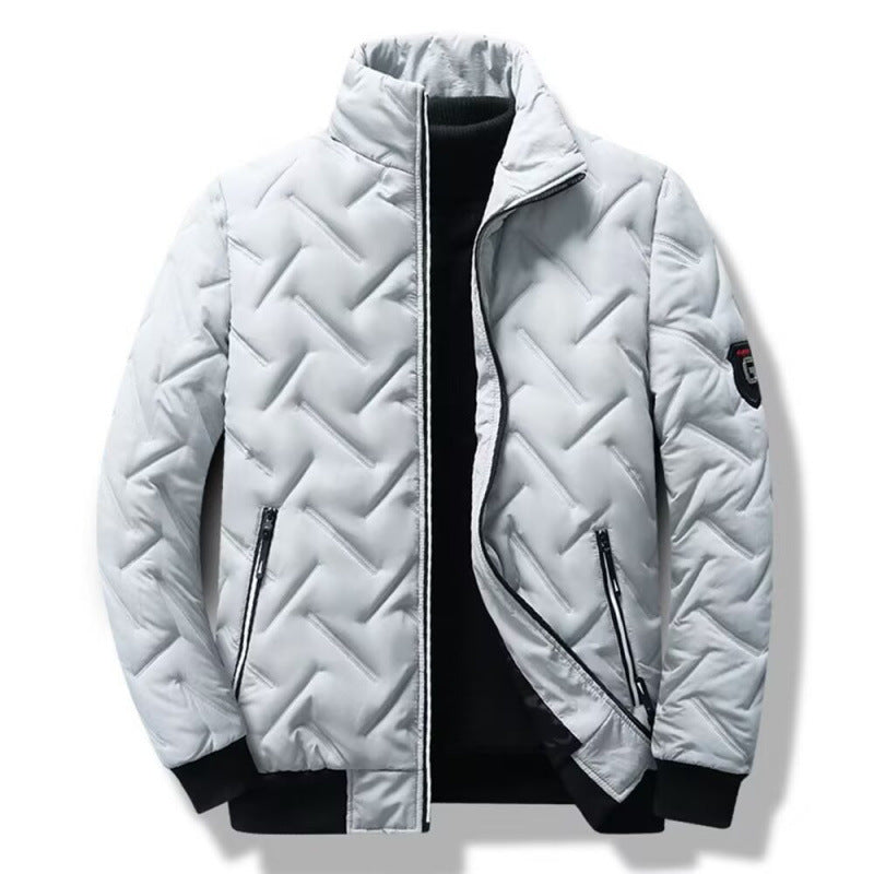 Herren Winter Steppjacke mit hochabschließendem Kragen Shop Nory